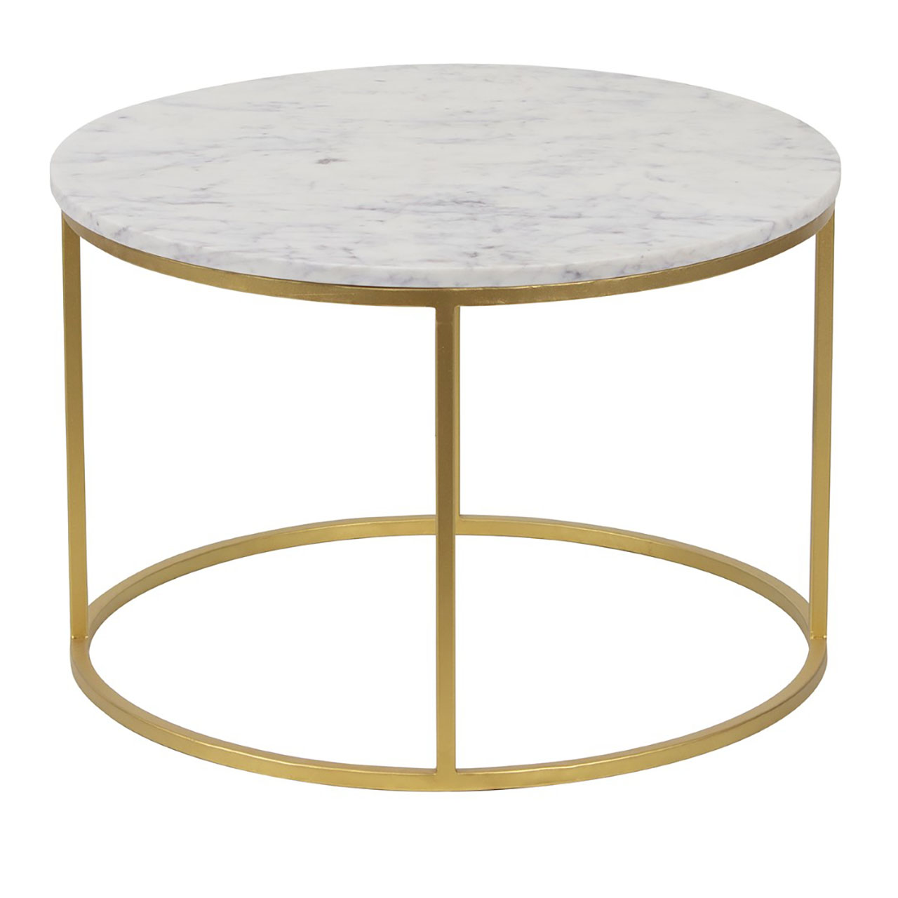 Capri Iron Marble S Coffee Table G f