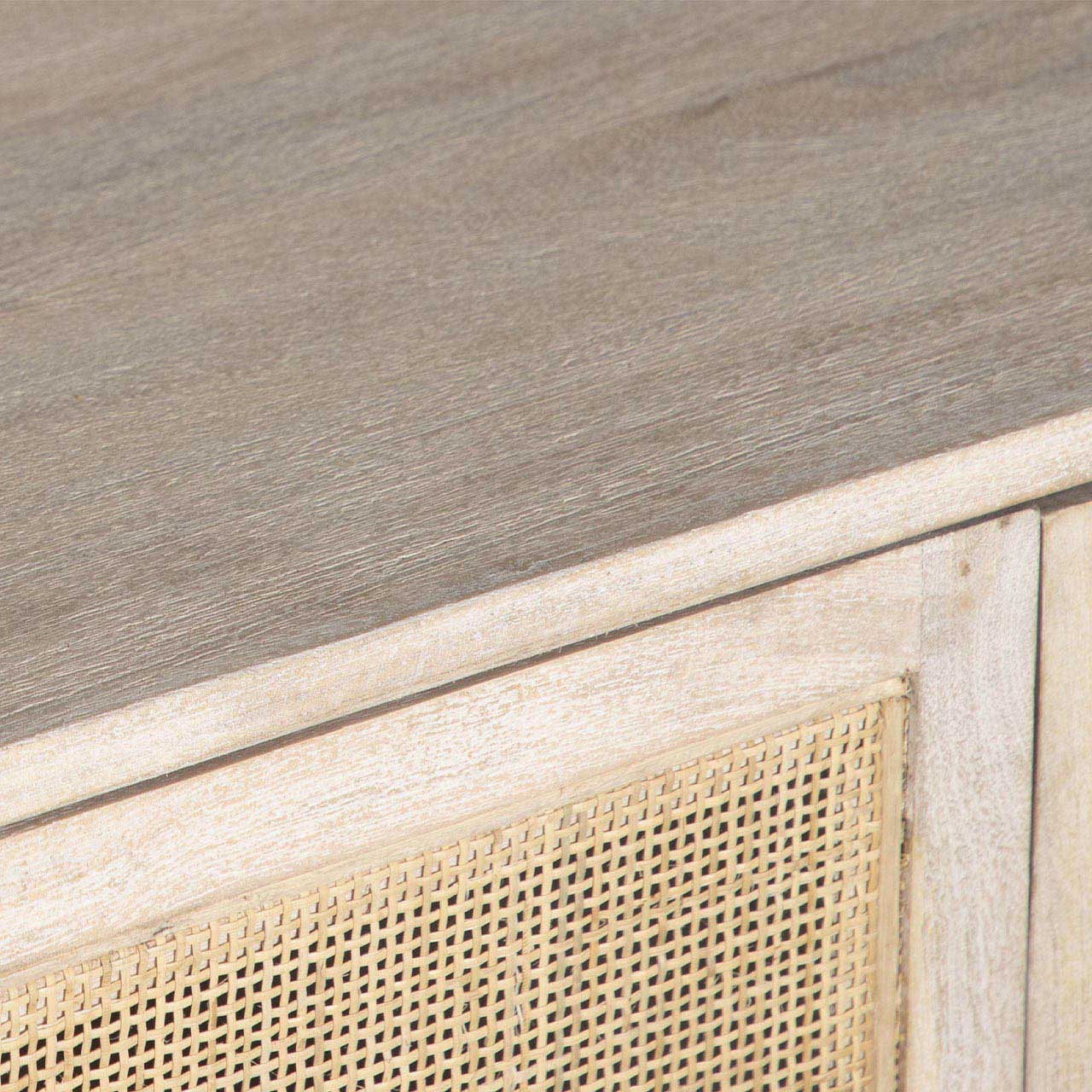 Carmel Mango Wood Iron Door Sideboard N c