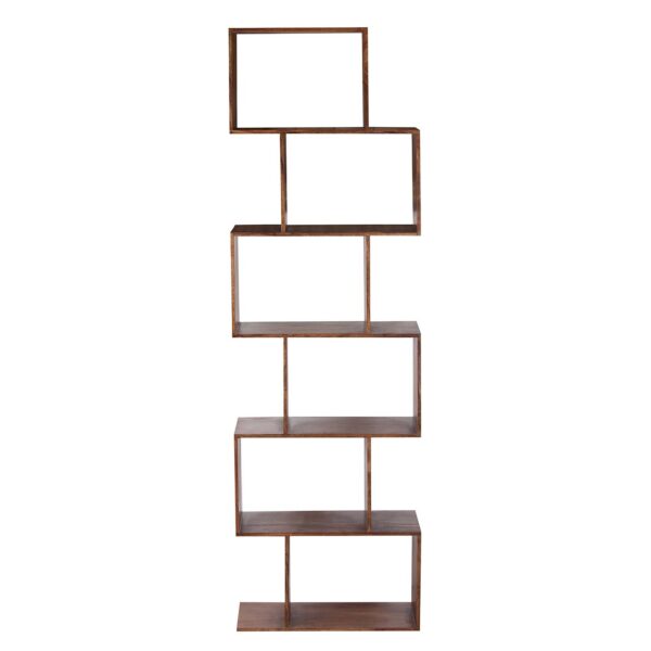 Compartment Acacia Wood Bookcase WW