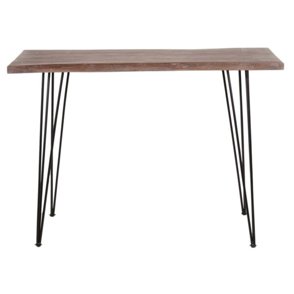 Forge Acacia Wood Iron Counter Height Dining Table S