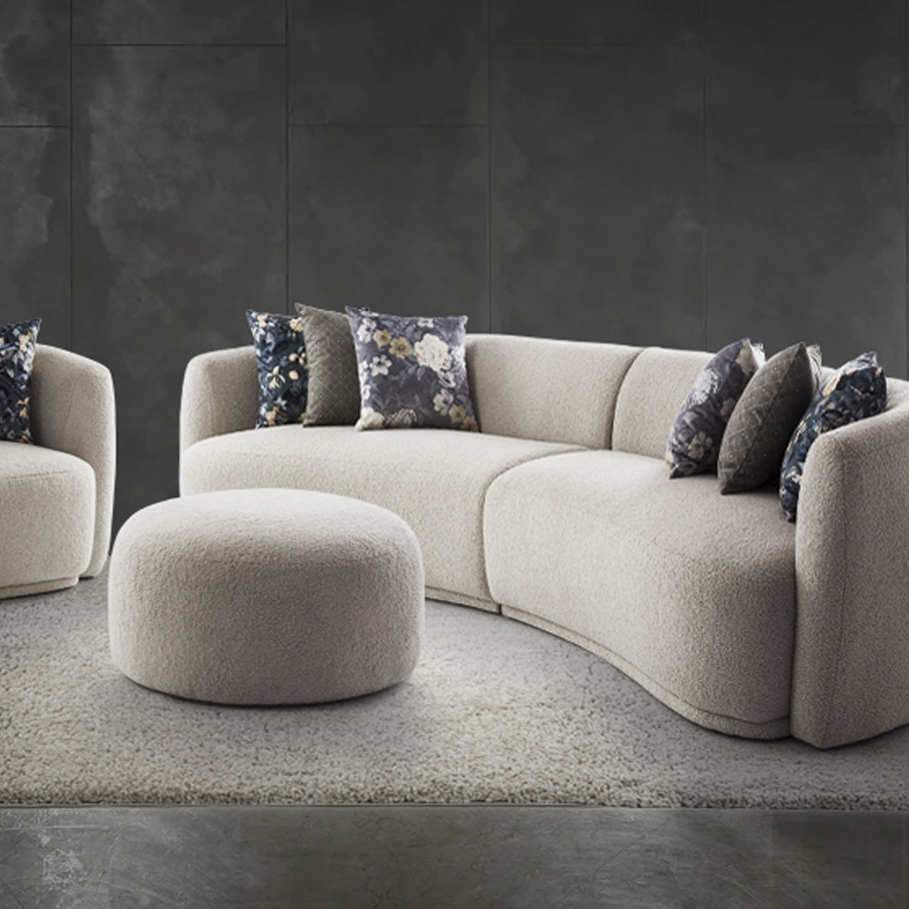 Framingham Fabric Seater Sofa e