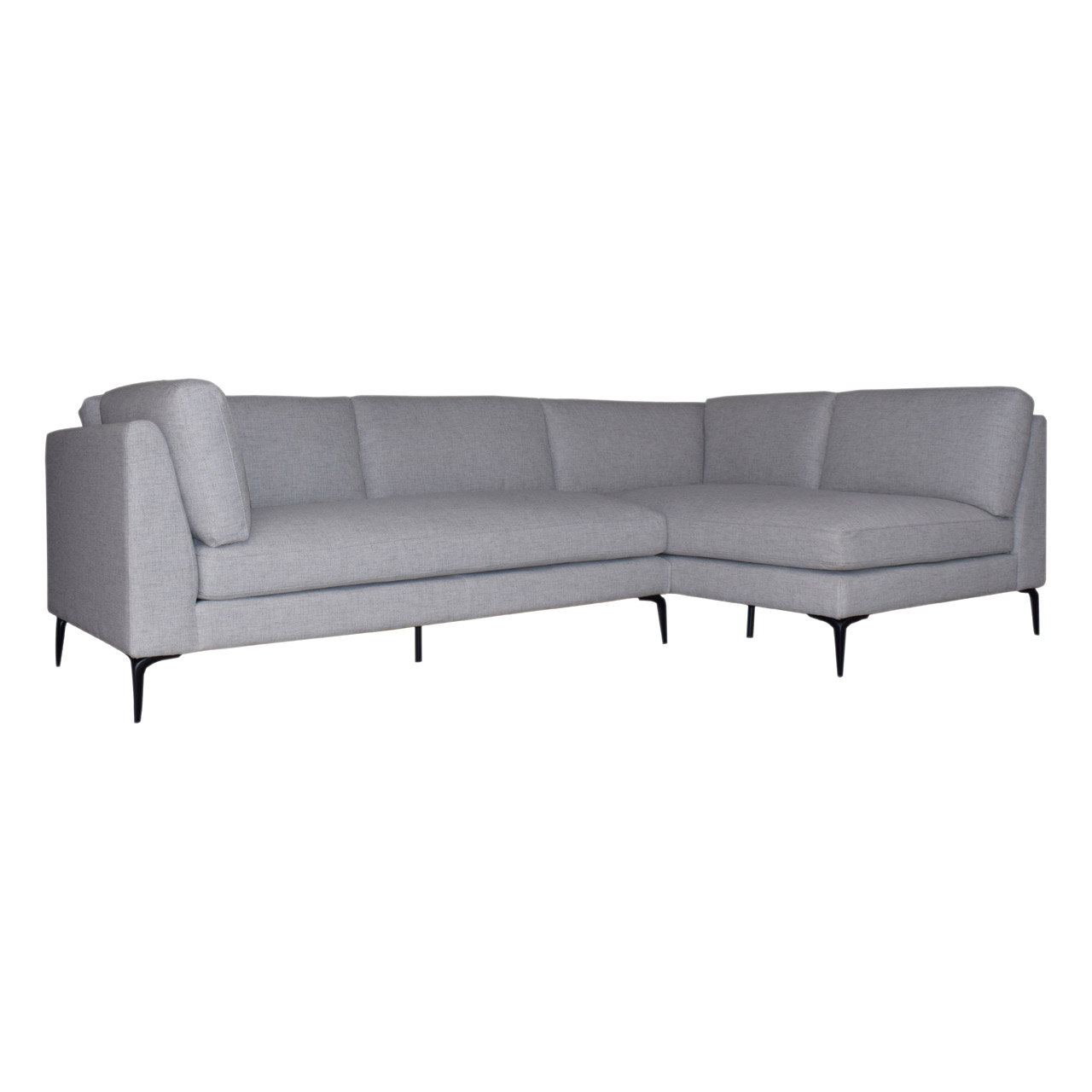 Hanson Sectional Warm Grey a
