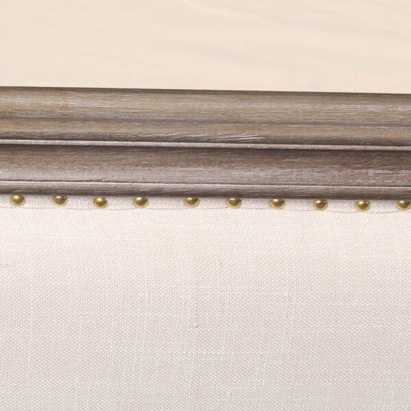 Maison Mango Wood Fabric Bed Queen S