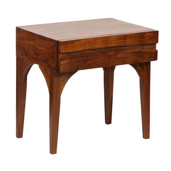 Sofia Acacia Wood Nightstand  a